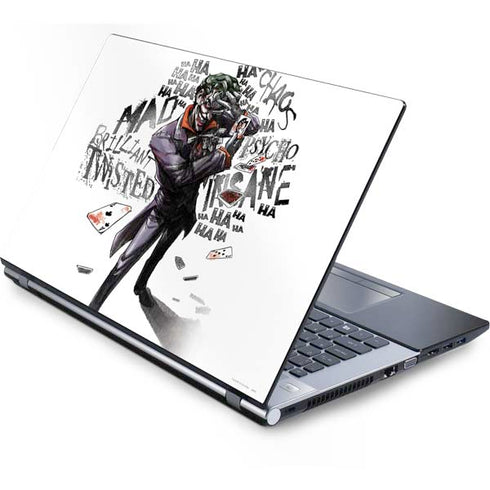 DC Comics The Joker Brilliantly Twisted Generic Laptop Skin