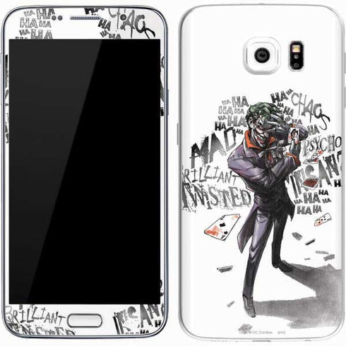 DC Comics The Joker Brilliantly Twisted Galaxy S7 Skin