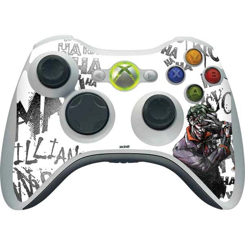 DC Comics The Joker Brilliantly Twisted Xbox 360 Wireless Controller Skin