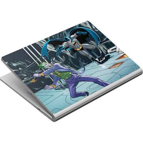DC Comics The Joker vs Batman Art Surface Book Skin