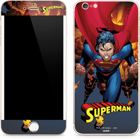 DC Comics Superman Action Flying Pose iPhone 6/6s Plus Skin