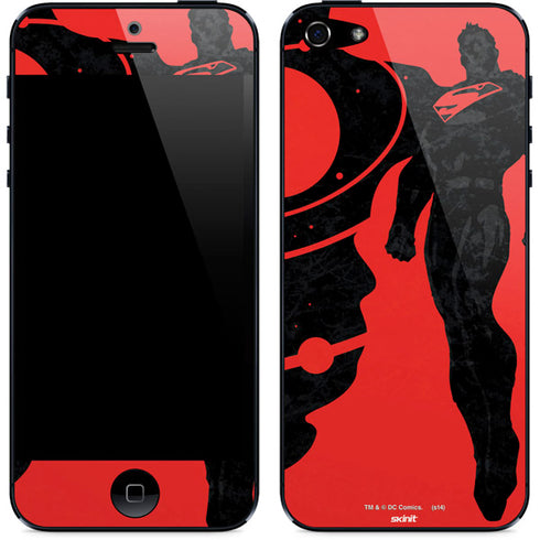 DC Comics Superman Silhouette Flying iPhone 5/5s/5SE Skin