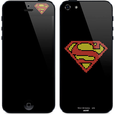 DC Comics Superman Logo Pixels iPhone 5/5s/5SE Skin