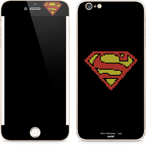 DC Comics Superman Logo Pixels iPhone 6/6s Plus Skin