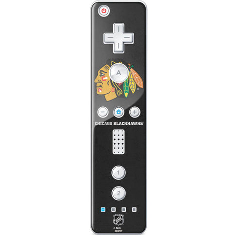NHL Chicago Blackhawks Distressed Wii Remote Controller Skin