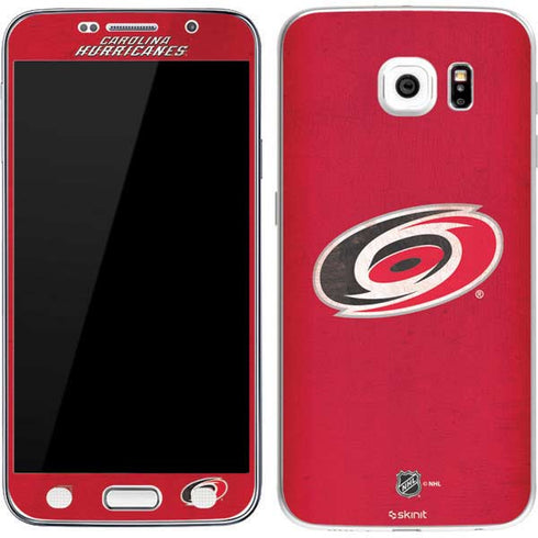 NHL Carolina Hurricanes Distressed Galaxy S7 Skin