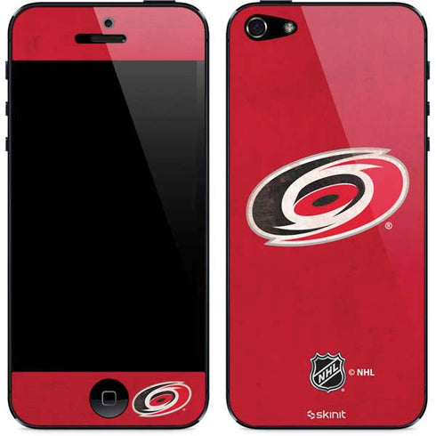 NHL Carolina Hurricanes Distressed iPhone 5/5s/5SE Skin