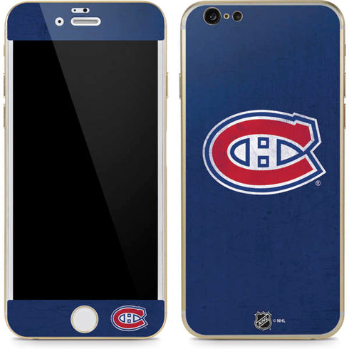 NHL Montreal Canadiens Distressed iPhone 6/6s Skin