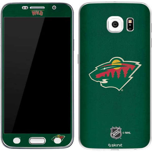 NHL Minnesota Wild Distressed Galaxy S7 Skin