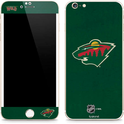NHL Minnesota Wild Distressed iPhone 6/6s Plus Skin