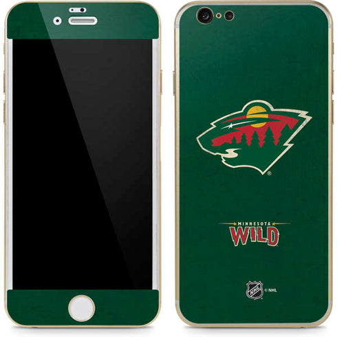NHL Minnesota Wild Distressed iPhone 6/6s Skin