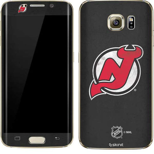 NHL New Jersey Devils Distressed Galaxy S7 Edge Skin
