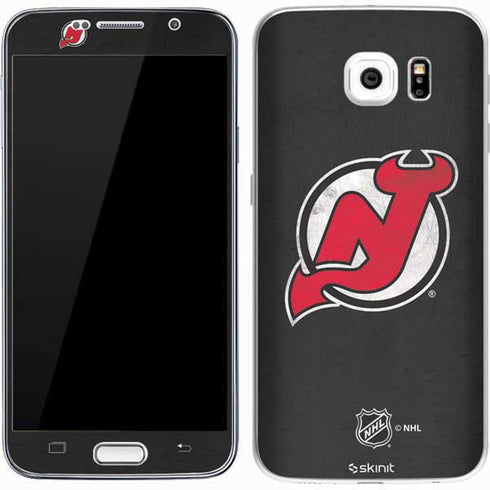 NHL New Jersey Devils Distressed Galaxy S7 Skin