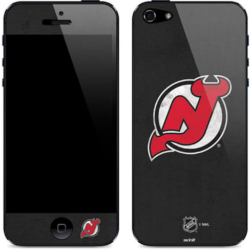 NHL New Jersey Devils Distressed iPhone 5/5s/5SE Skin