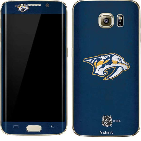 NHL Nashville Predators Distressed Galaxy S7 Edge Skin