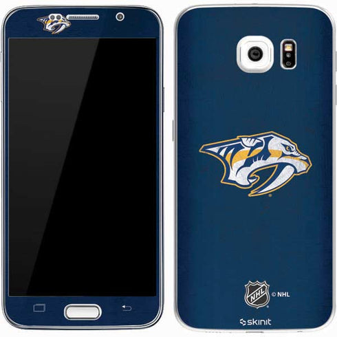 NHL Nashville Predators Distressed Galaxy S7 Skin