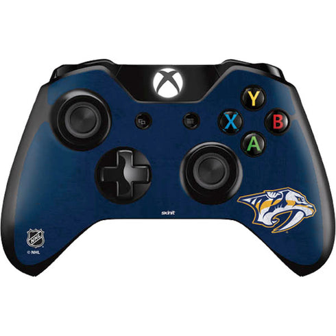 NHL Nashville Predators Distressed Xbox One Controller Skin