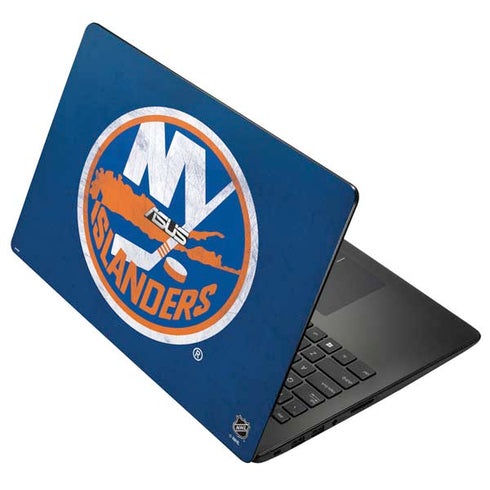 NHL New York Islanders Distressed Asus X502CA 15.6 Skin