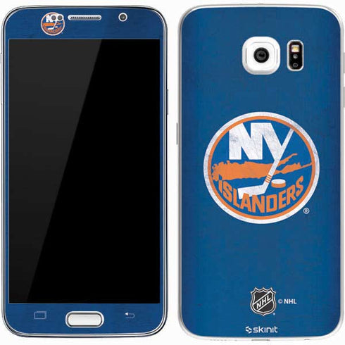 NHL New York Islanders Distressed Galaxy S7 Skin