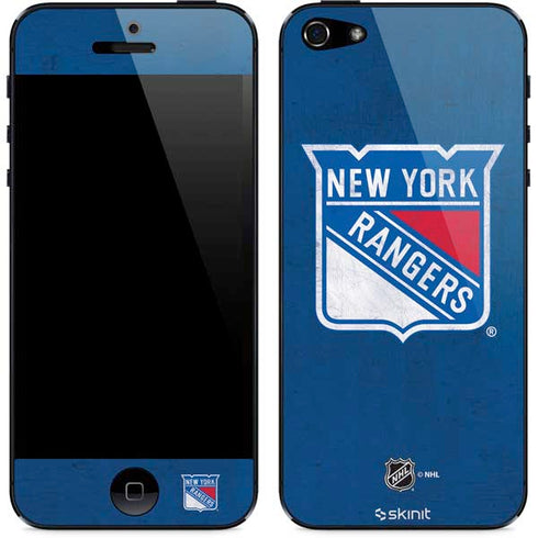 NHL New York Rangers Distressed iPhone 5/5s/5SE Skin