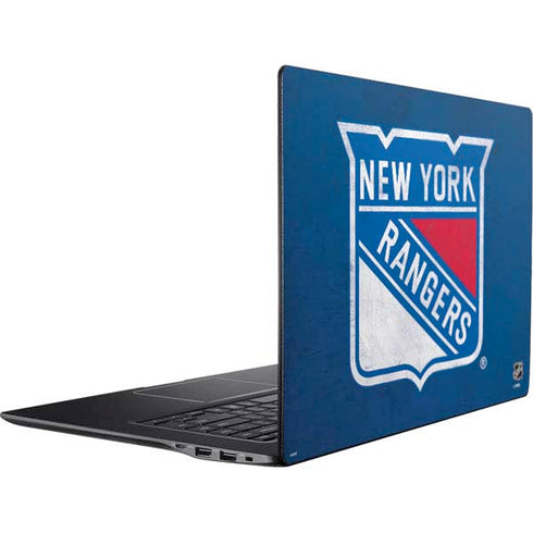 NHL New York Rangers Distressed Ativ Book 9 (15.6in 2014) Skin