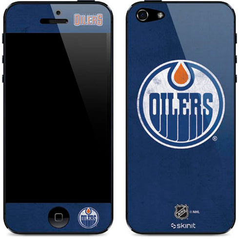 NHL Edmonton Oilers Distressed iPhone 5/5s/5SE Skin