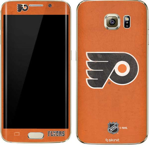 NHL Philadelphia Flyers Distressed Galaxy S7 Edge Skin