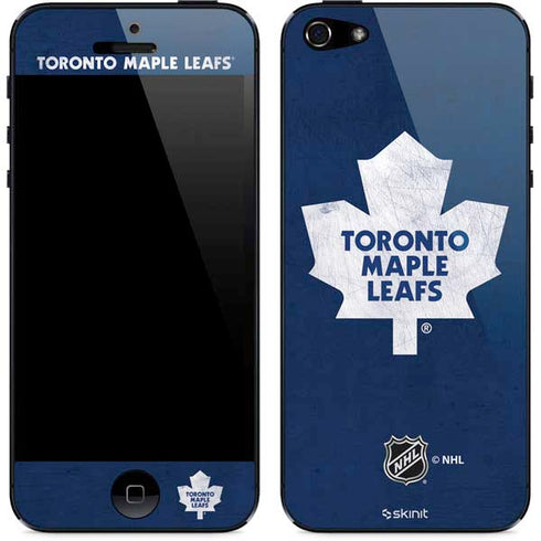 NHL Toronto Maple Leafs Distressed iPhone 5/5s/5SE Skin