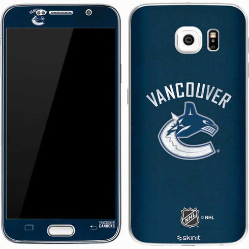 NHL Vancouver Canucks Distressed Galaxy S7 Skin