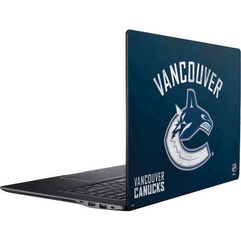 NHL Vancouver Canucks Distressed Ativ Book 9 (15.6in 2014) Skin