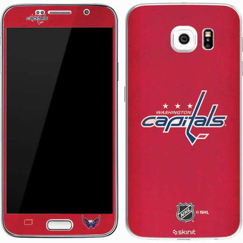 NHL Washington Capitals Distressed Galaxy S7 Skin
