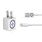 NHL Winnipeg Jets Distressed iPhone Charger (5W USB) Skin