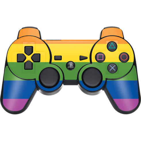 The Rainbow Flag PS3 Dual Shock wireless controller Skin