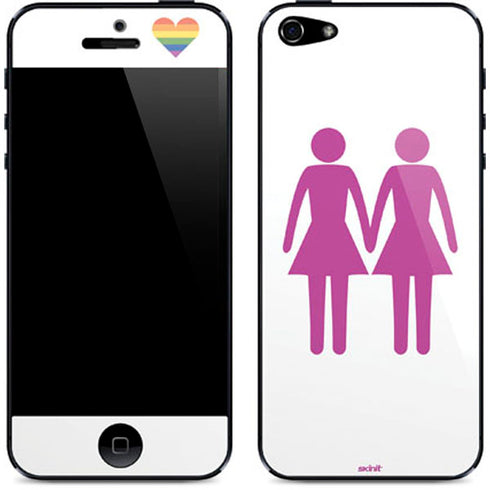 Pink Pride iPhone 5/5s/5SE Skin