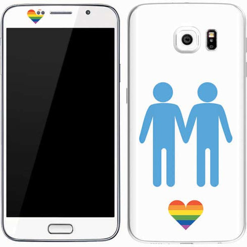 Blue Pride Galaxy S7 Skin