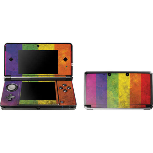 Distressed Rainbow Flag 3DS (2011) Skin