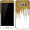 Paint Splatter Gold Galaxy S7 Edge Skin
