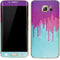 Paint Splatter Purple Galaxy S7 Edge Skin
