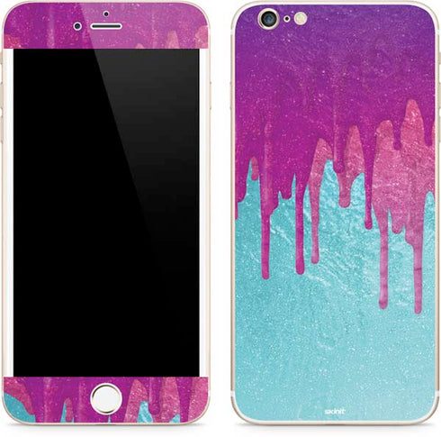 Paint Splatter Purple iPhone 6/6s Plus Skin