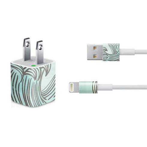California Big Wave iPhone Charger (5W USB) Skin