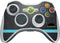 California Neon Republic Xbox 360 Wireless Controller Skin