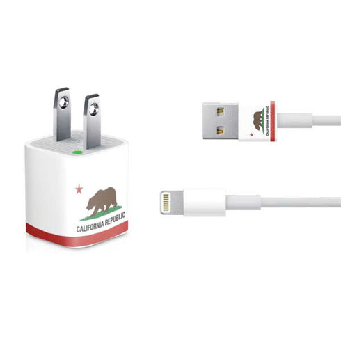 California Republic iPhone Charger (5W USB) Skin