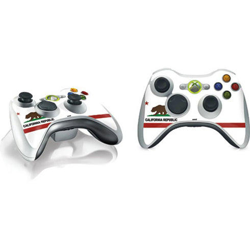 California Republic Xbox 360 Wireless Controller Skin