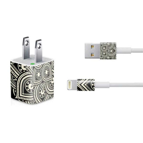 Emergence 70s Inspired iPhone Charger (5W USB) Skin