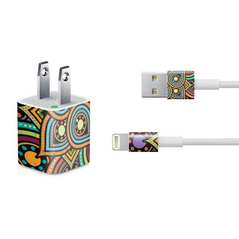 Emergence Colored iPhone Charger (5W USB) Skin