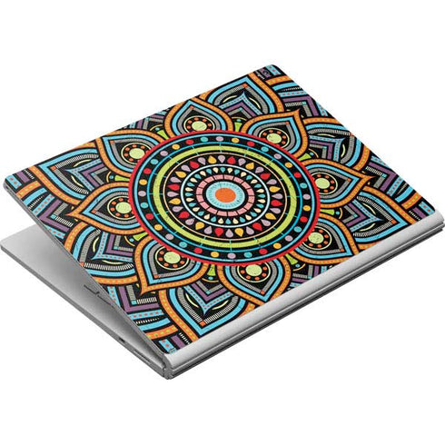 Finding Center Colored Surface Book Skin
