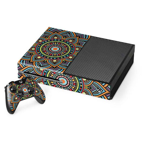 Finding Center Colored Xbox One Console and Controller Bundle Skin