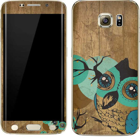 Autumn Owl Galaxy S7 Edge Skin