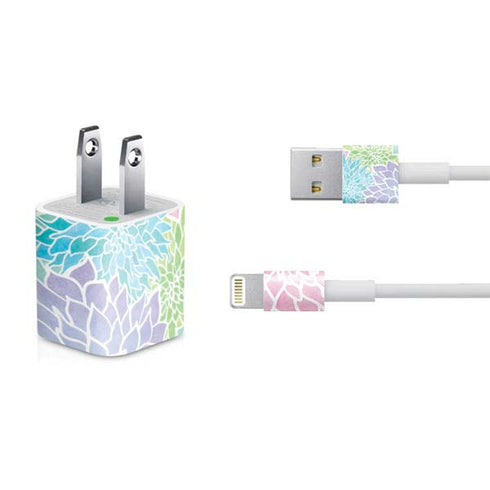 Spring Flowers iPhone Charger (5W USB) Skin
