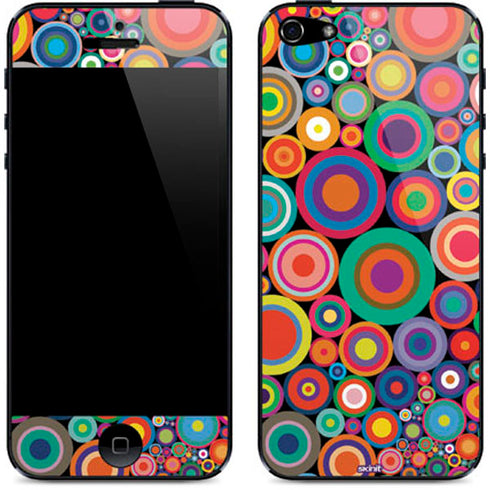 Psychedelic Circles iPhone 5/5s/5SE Skin